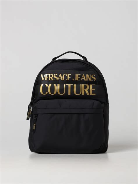 versace couture backpack mens|Versace jeans couture women bags.